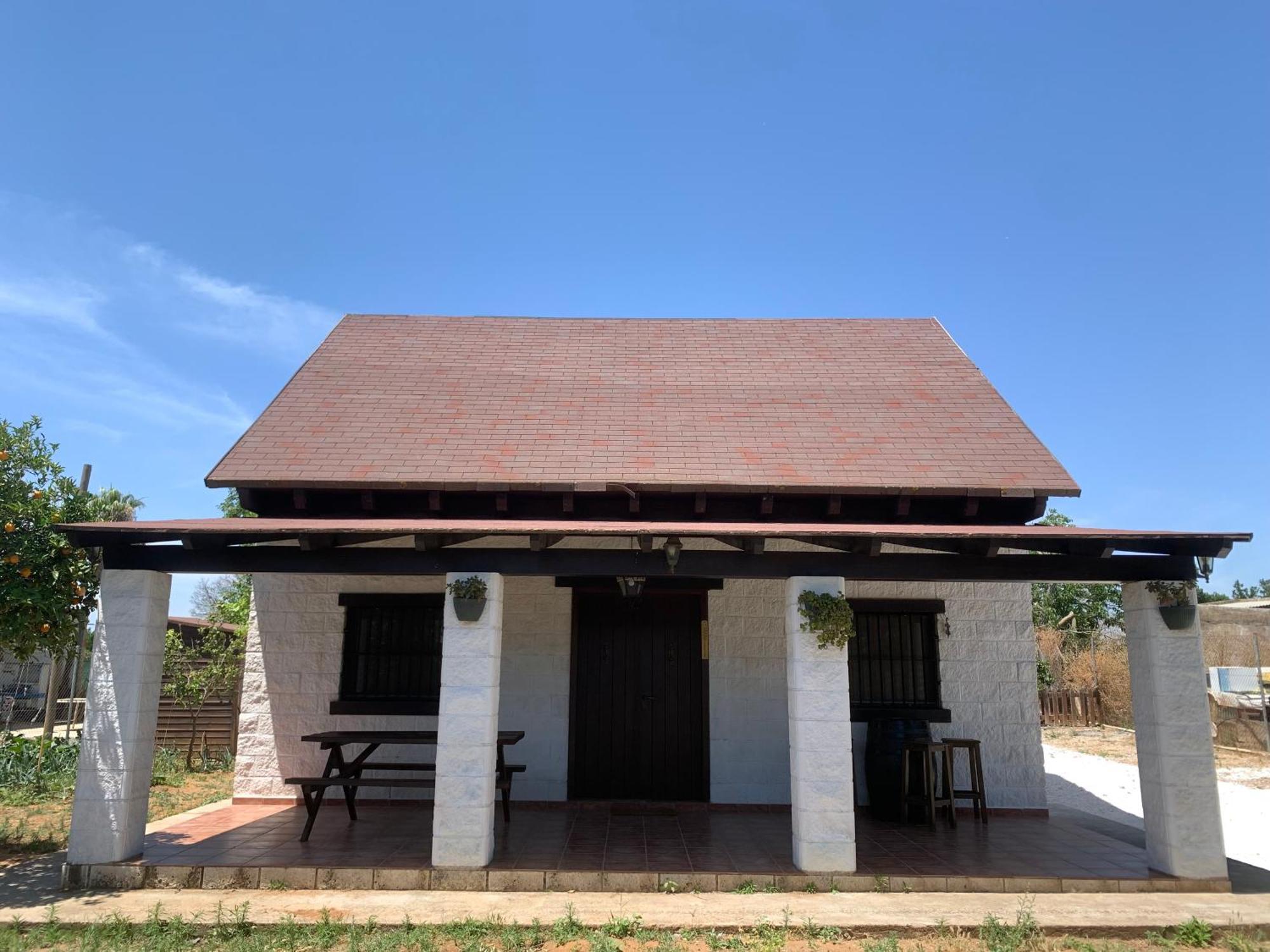 Cabana Rustica La Pililla Pilas Buitenkant foto